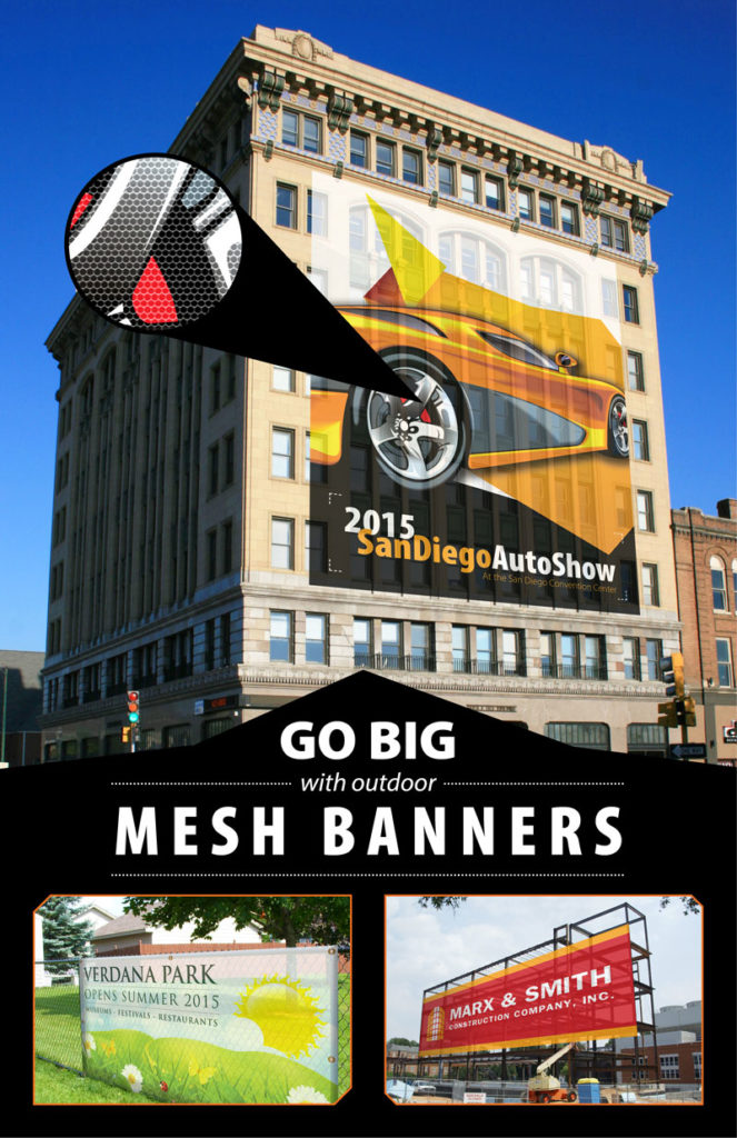 Custom Mesh Banners