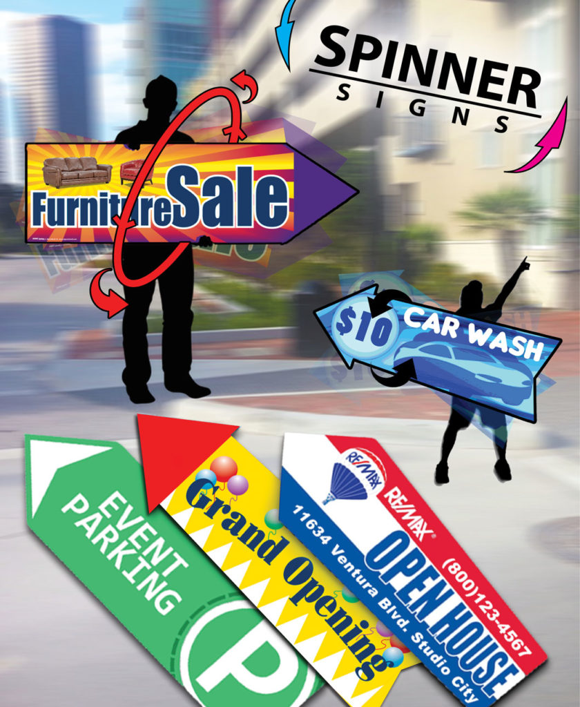Examples of spinner signs